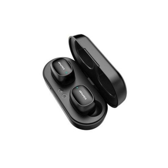 Awei T13 Touch TWS Dual Ear Bluetooth Earbuds With Charging Doc Awei T13 Touch TWS Dual Ear Bluetooth Earbuds With Charging Doc