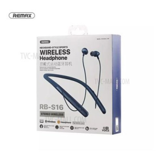 REMAX RB-S16 Bluetooth Wireless Sport Neckband REMAX RB-S16 Bluetooth Wireless Sport Neckband