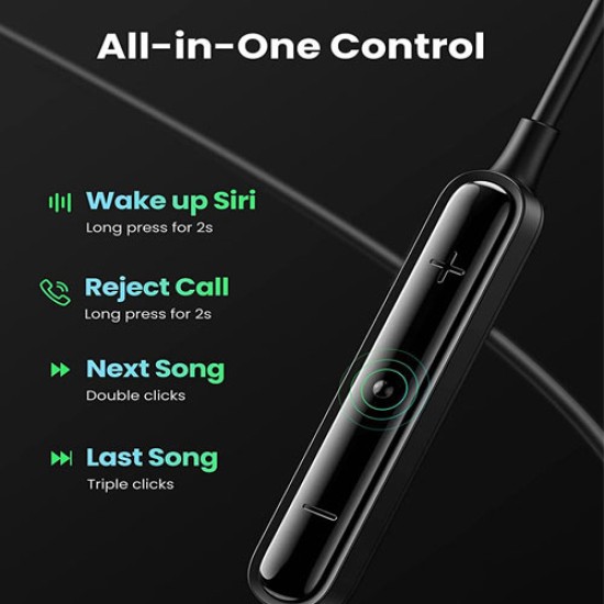 UGREEN MFI CERTIFIED LIGHTNING EARPHONE (30631)