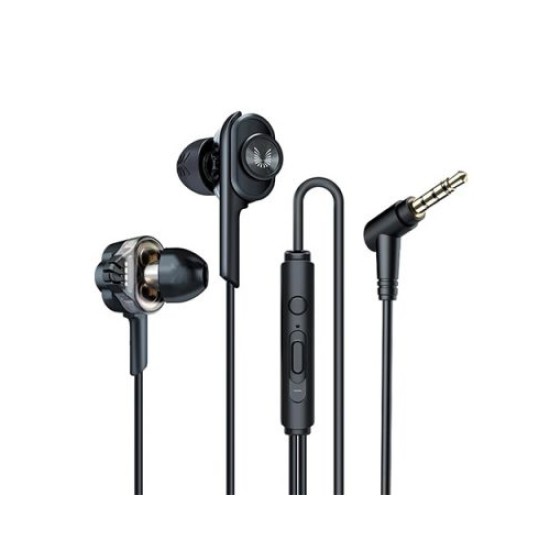 Uiisii BA-T6J 3.5mm Dual Drivers Hires Earphone
