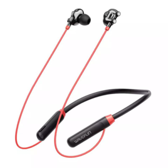 Wavefun Flex U Dual Dynamic Speaker Wireless Neckband Earphone Wavefun Flex U Dual Dynamic Speaker Wireless Neckband Earphone