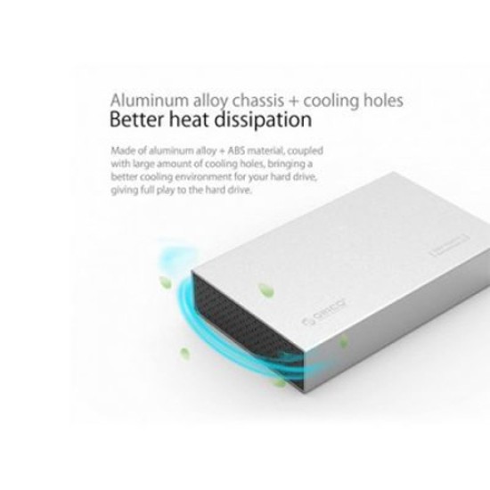 ORICO 3588US3 3.5INCH SATA HDD/SSD ENCLOSURE USB 3.0