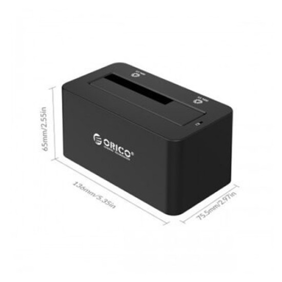 ORICO 6619SUS3 DUAL BAY 2.5INCH AND 3.5INCH SATA USB 3.0 HDD ENCLOSURE WITH DOCKING STATION
