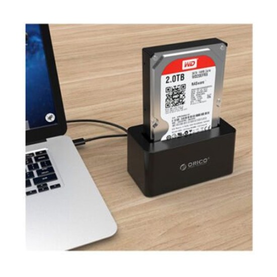 ORICO 6619SUS3 DUAL BAY 2.5INCH AND 3.5INCH SATA USB 3.0 HDD ENCLOSURE WITH DOCKING STATION