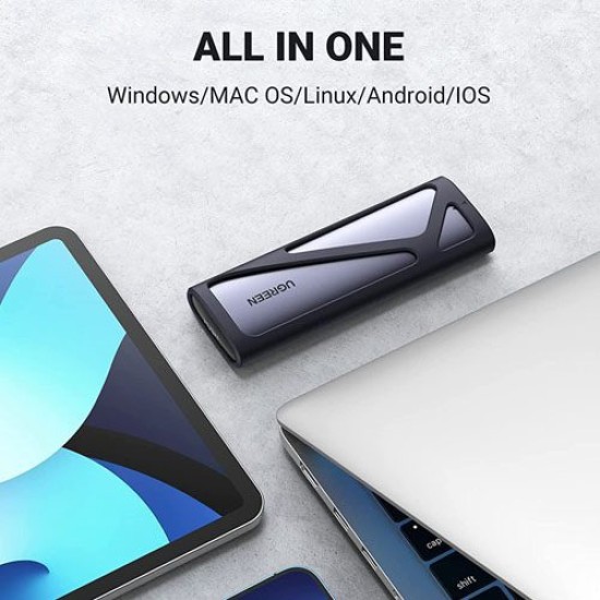 UGREEN CM400 M.2 SATA/NVME SSD ENCLOSURE (90264) UGREEN CM400 M.2 SATA/NVME SSD ENCLOSURE (90264)