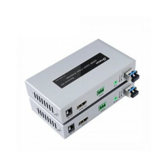 DTECH HDMI FIBER OPTIC EXTENDER DT-7059A 20KM