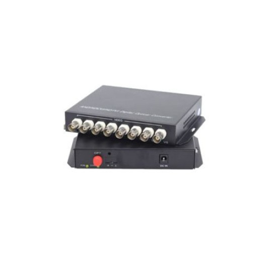 Hanutech 1080P 8CH HD CVI TVI AHD Fiber Optical Transmitter