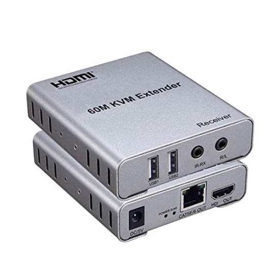 HDMI 4K KVM EXTENDER 60M