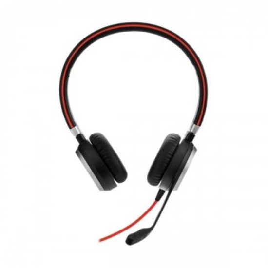 Jabra Evolve 40 DUO USB & 3.5mm jack Black Headphone