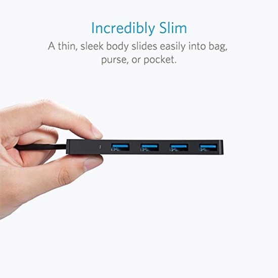 ANKER 4 PORT ULTRA SLIM USB 3.0 HUB (A7516) ANKER 4 PORT ULTRA SLIM USB 3.0 HUB (A7516)
