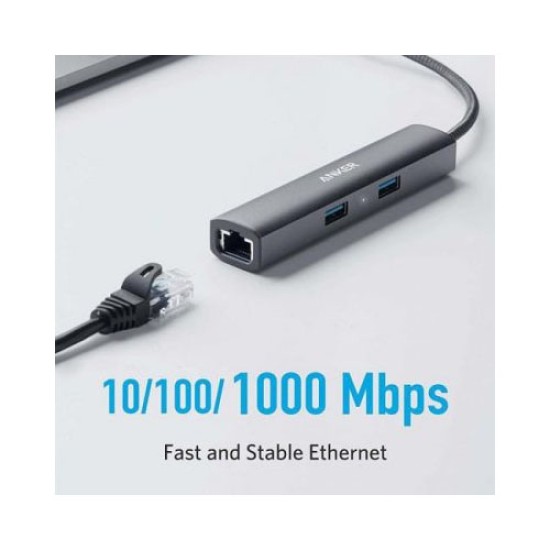 Anker PowerExpand+ 5-in-1 USB-C Ethernet Hub Anker PowerExpand+ 5-in-1 USB-C Ethernet Hub