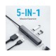 Anker PowerExpand+ 5-in-1 USB-C Ethernet Hub Anker PowerExpand+ 5-in-1 USB-C Ethernet Hub