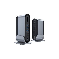 Baseus CAHUB-HG0G Working Station Four-Screen Multifunctional Type-C HUB Adapter 17 in 1