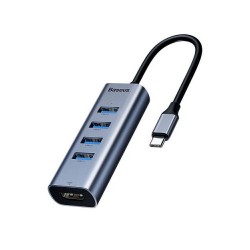 Baseus Enjoy series Type-C to USB3.0*4+HDMI HD intelligent HUB