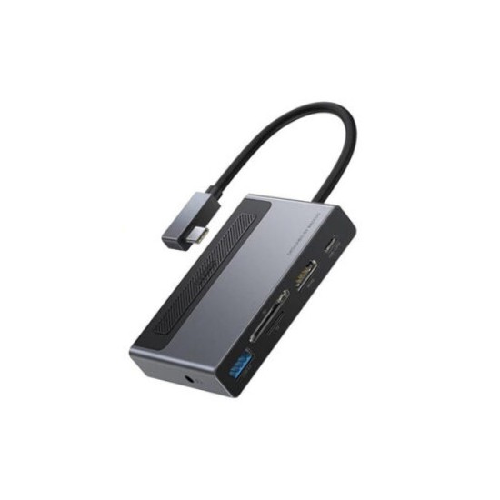 Baseus Type C HUB to 4K HD TF/SD Card Reader PD 100W USB 3.0 Splitter Docking Station