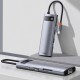 Baseus Metal Gleam Series 4-in-1 Multifunctional Type-c Hub Docking Station Gray CAHUB-CY0G