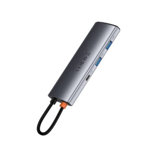 Baseus Metal Gleam Series 7-in-1 Multifunctional Type-C Hub WKWG020113 Baseus Metal Gleam Series 7-in-1 Multifunctional Type-C Hub WKWG020113