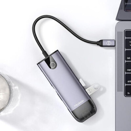 Mcdodo HU-7420 Type-C 10 in 1 Portable HUB Mcdodo HU-7420 Type-C 10 in 1 Portable HUB