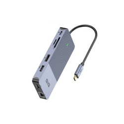 QGEEM GIQ 11-IN-1 4K USB-C DISPLAY LINK DOCKING STATION (D6906P)