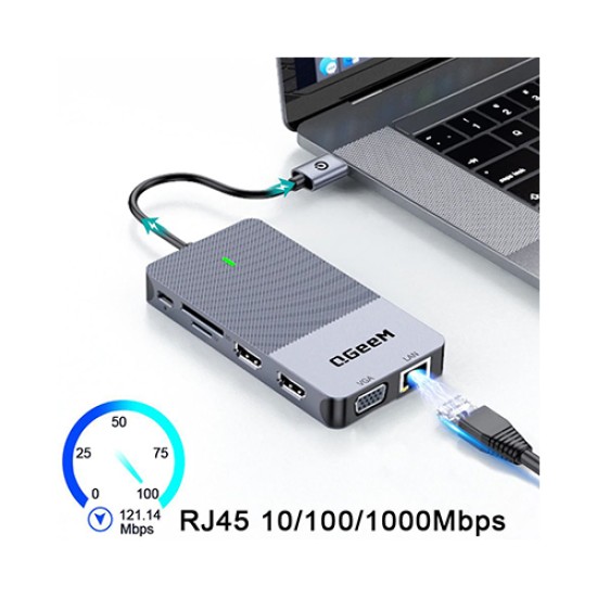 QGEEM USB 3.0 WITH 2K 3 DISPLAY DOCKING STATION QGEEM USB 3.0 WITH 2K 3 DISPLAY DOCKING STATION