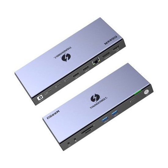 QGEEM TB4 MAX 16-IN-1 THUNDERBOLT 4 DOCKING STATION QGEEM TB4 MAX 16-IN-1 THUNDERBOLT 4 DOCKING STATION