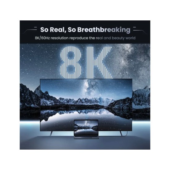 UGREEN HDMI 8K ULTRA HD CABLE 5M HD135 (50562) UGREEN HDMI 8K ULTRA HD CABLE 5M HD135 (50562)