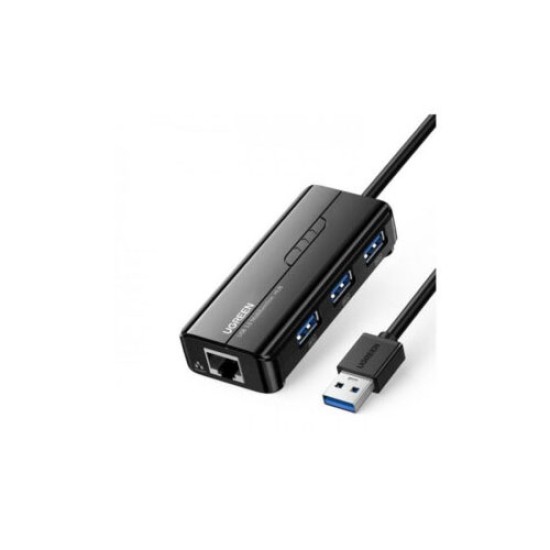 UGREEN USB 3.0 HUB WITH GIGABIT ETHERNET ADAPTER (20265)