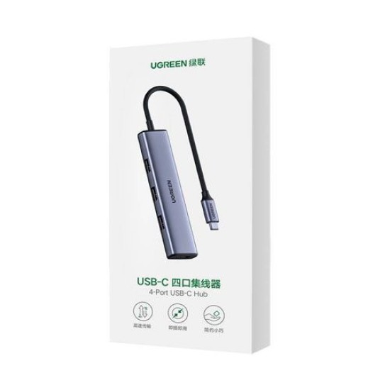 UGREEN USB-C 4 PORT HUB CM473 (20841)