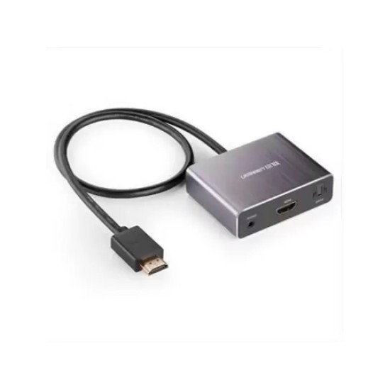 UGREEN HDMI TO HDMI WITH SPDIF+3.5MM CONVERTER (40281)