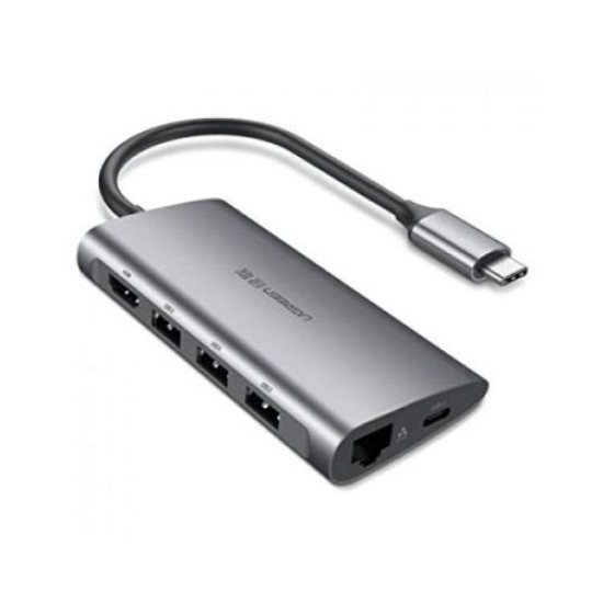 UGREEN 8-IN-1 USB-C MULTIFUNCTION HUB CM121 (50538)
