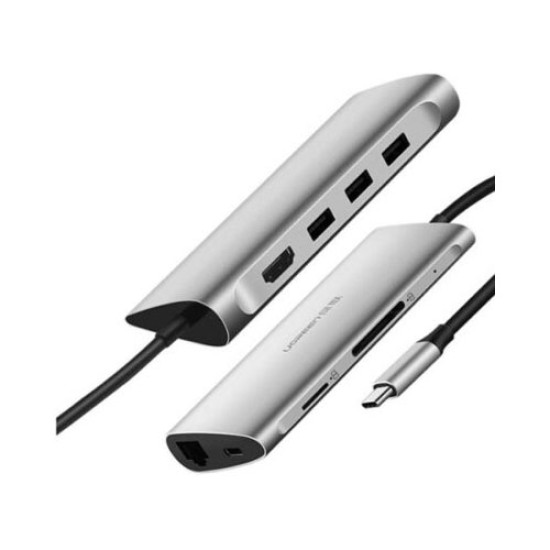 UGREEN 8-IN-1 USB-C MULTIFUNCTION HUB CM121 (50538)