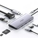 UGREEN USB-C 9-IN-1 4K@60Hz MULTIFUNCTION HUB (70490) UGREEN USB-C 9-IN-1 4K@60Hz MULTIFUNCTION HUB (70490)