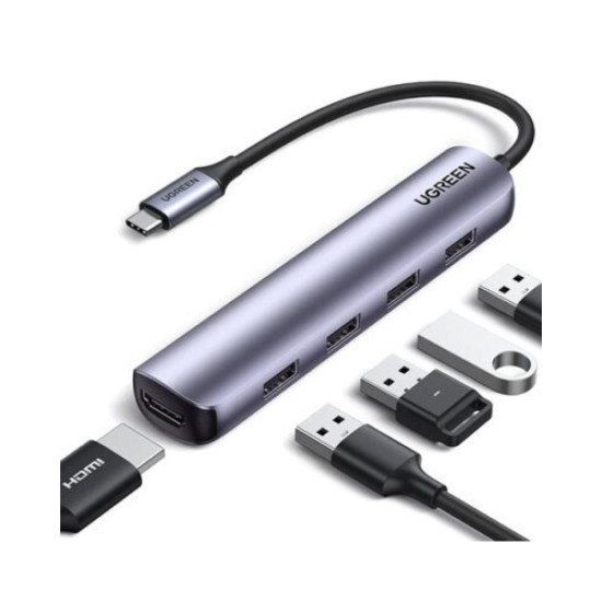 UGREEN USB-C MULTIFUNCTION DOCKING STATION CM417 (20197)