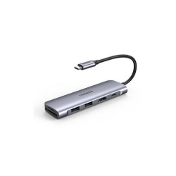 UGREEN 6-IN-1 4K USB-C MULTIFUNCTION ADAPTER CM195 (70410)