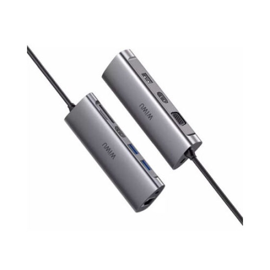 WIWU 11-IN-1 MULTIFUNCTION DUAL HDMI DOCKING STATION A11312H) WIWU 11-IN-1 MULTIFUNCTION DUAL HDMI DOCKING STATION A11312H)