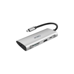 WIWU 8 IN 1 USB C MULTIFANCTION HUB (A831HRT)