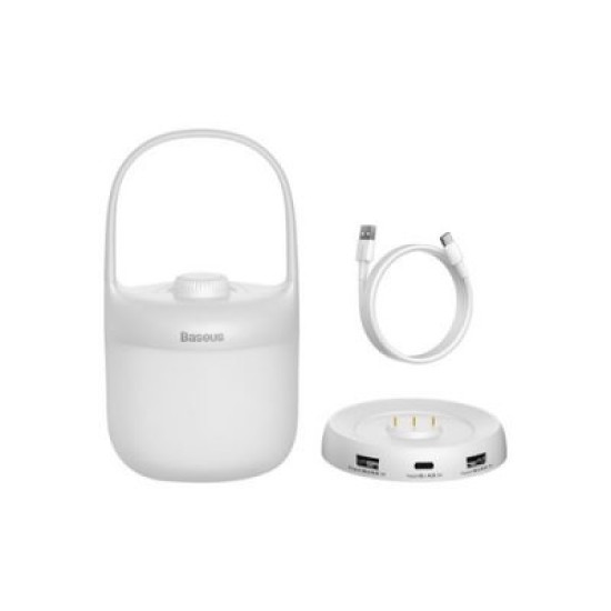  BASEUS DGYB-A02 MOON PORTABLE WIRELESS NIGHT LAMP