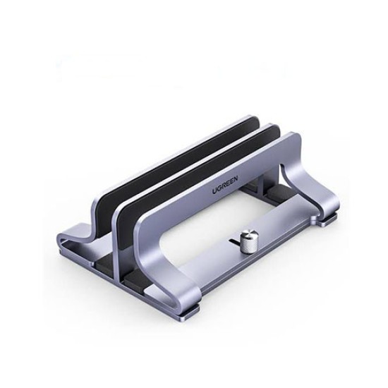 UGREEN ALUMINUM VERTICAL LAPTOP STAND DUAL SLOTS (60643)