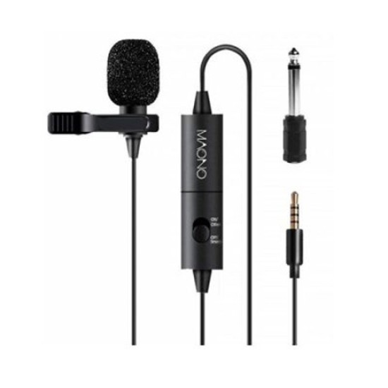MAONO AU-100 Hands Free Clip-on Lapel Microphone MAONO AU-100 Hands Free Clip-on Lapel Microphone