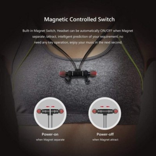 AWEI AK3 Wireless Bluetooth Sport Earphone With Noise Cancelling Mic AWEI AK3 Wireless Bluetooth Sport Earphone With Noise Cancelling Mic