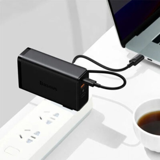 Baseus Power Station 4 Hybrid GaN Power Bank Adaptor 10000mAh 87W