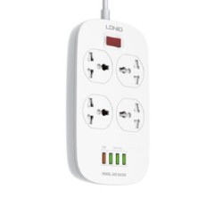 LDNIO SC4407 4 POWER SOCKET + 4 USB MULTIPLUG