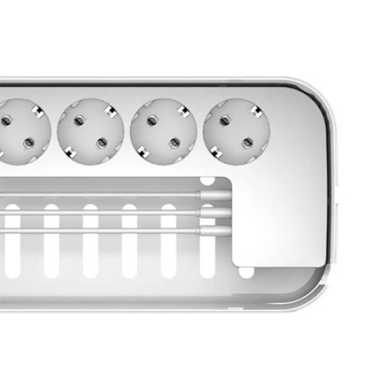 LDNIO SE5334 Power Strip Box With 5 Socket Port + 3 USB Port