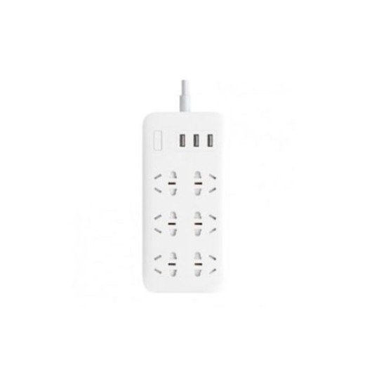 Xiaomi Mi Power Strip 6 Sockets / 3 USB Ports White ( CXB6-1QM)