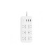 Xiaomi Mi Power Strip 6 Sockets / 3 USB Ports White ( CXB6-1QM)
