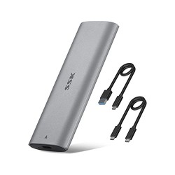 SSK M.2 NVME/SATA SSD ENCLOSURE (HE-C370)