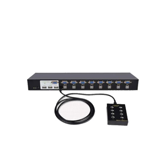 FJGEAR FJ-108UK 4K VGA 8 PORT KVM SWITCH