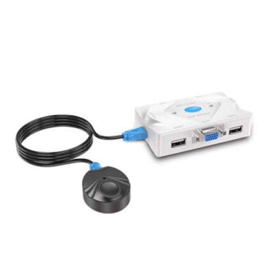 MT-VIKI MT-201KL 2 PORT VGA USB KVM SWITCH