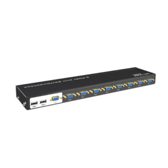 MT-VIKI MT-801UK-C 8 PORT VGA USB KVM SWITCH WITH IR