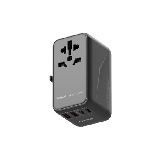 MOMEX 1-WORLD 100W GAN UNIVERSEL TRAVEL ADAPTER(UA10) MOMEX 1-WORLD 100W GAN UNIVERSEL TRAVEL ADAPTER(UA10)